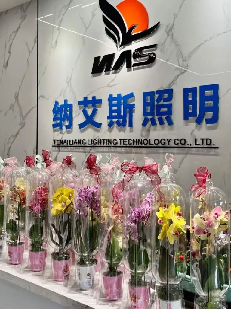 Entered LED lighting