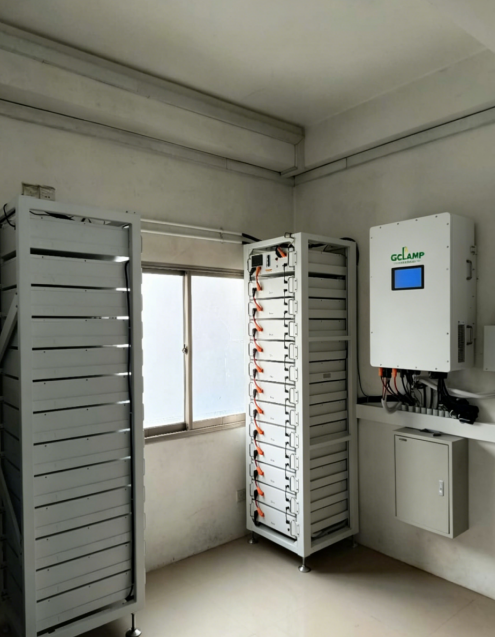 4-Floor Office Building 50kW Solar Energy Storage System Project​