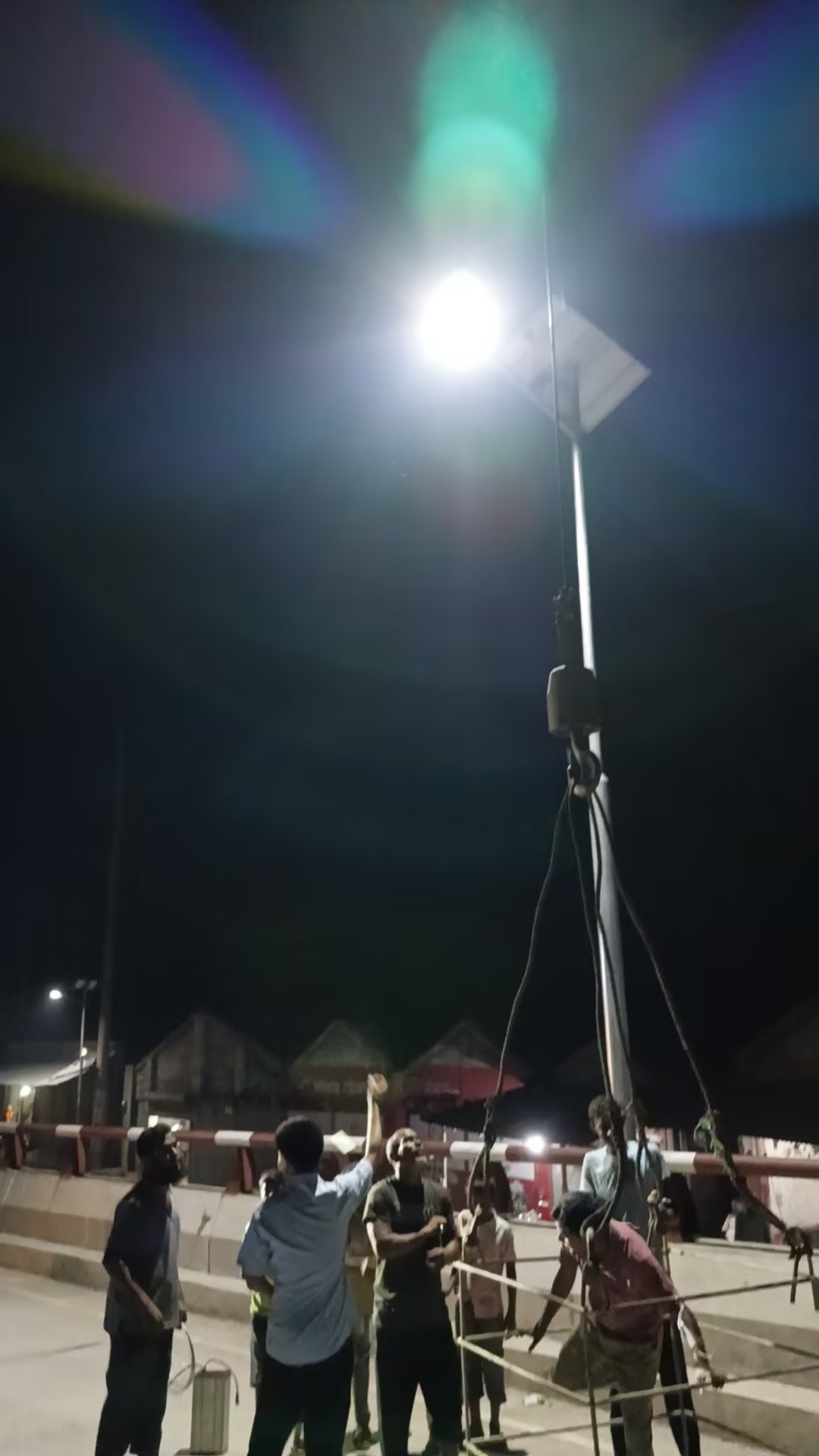 CCLAMP JD 60W Split Solar Street Lights in Philippines